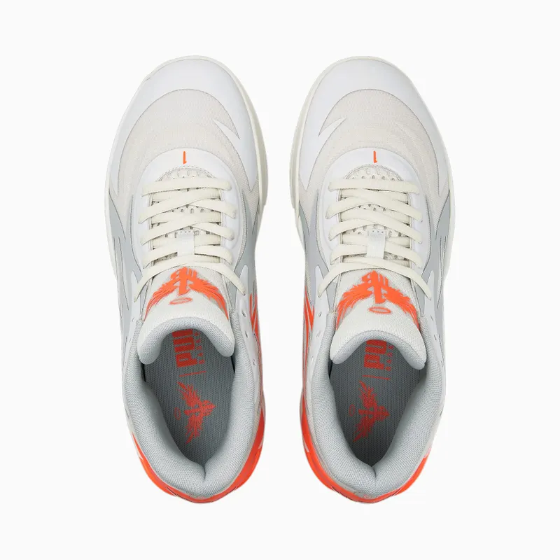 Puma MB.02 Basketball Shoes Grey/Orange (378288-02)