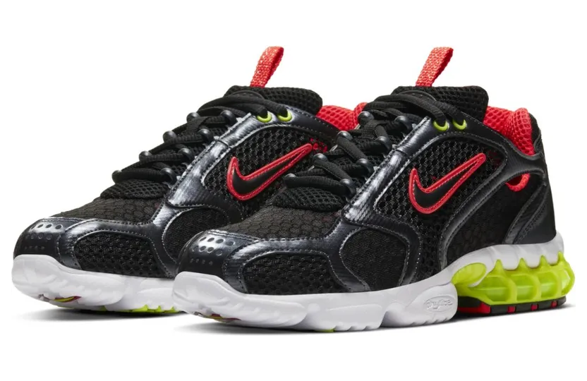 Nike Air Zoom Spiridon Cage 2 Metallic Hematite Track Red Volt (W)