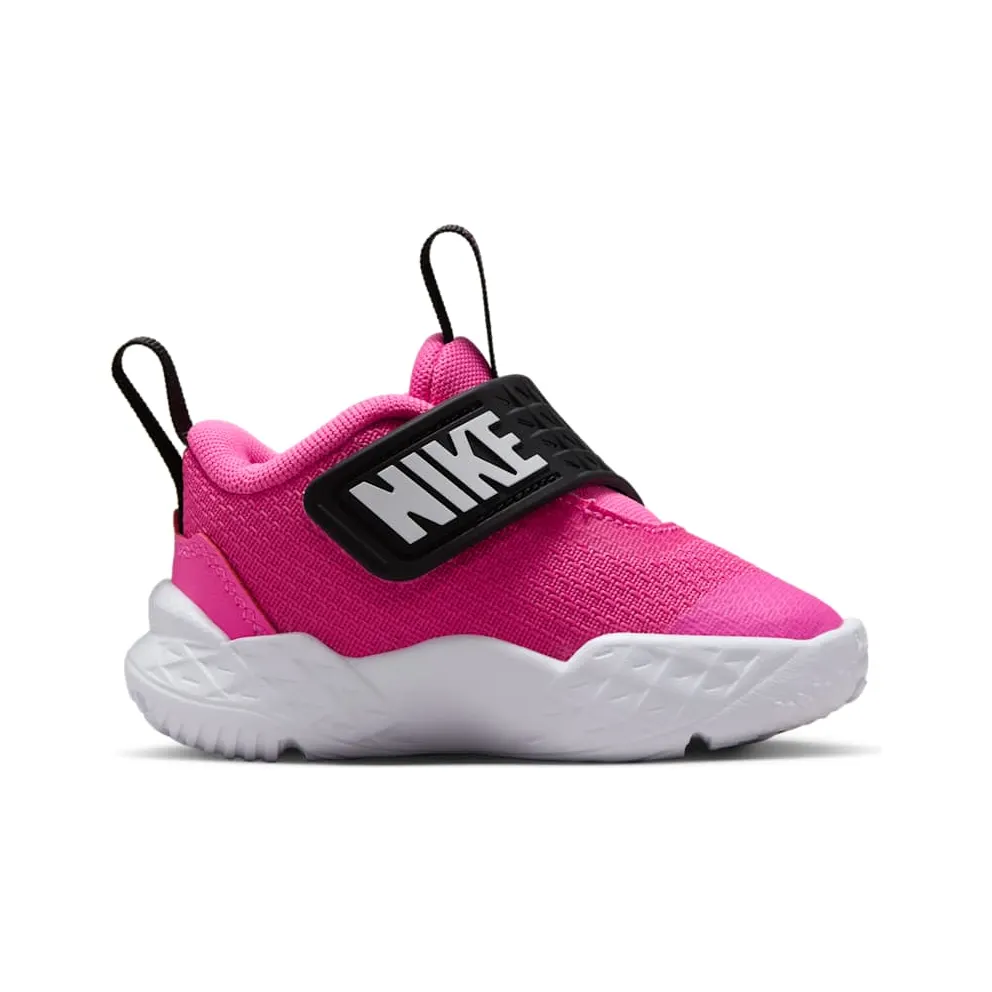 Nike Team Hustle D 12 Laser Fuchsia Black White (HF6281-600)
