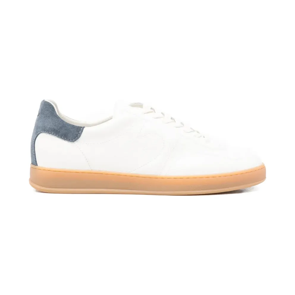 Tagliatore mit Wildledereinsätzen aus strukturiertem Leder – White (LAUREL2JHNE26DOBIANCO)