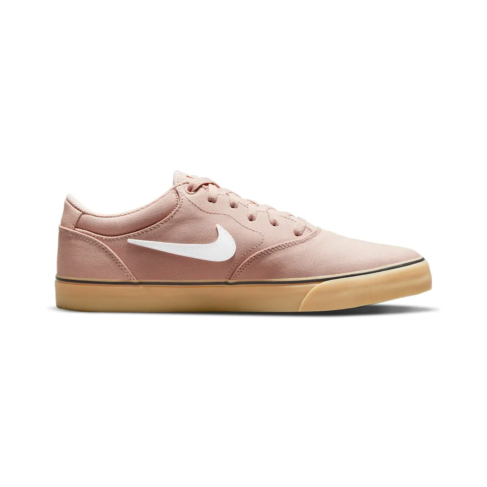 Nike SB Chron 2 Canvas “Pink Oxford / Gum Light Brown / White” (DM3494-600)