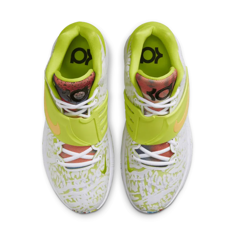 Nike KD 14 White Lime Green (CZ0170-101)