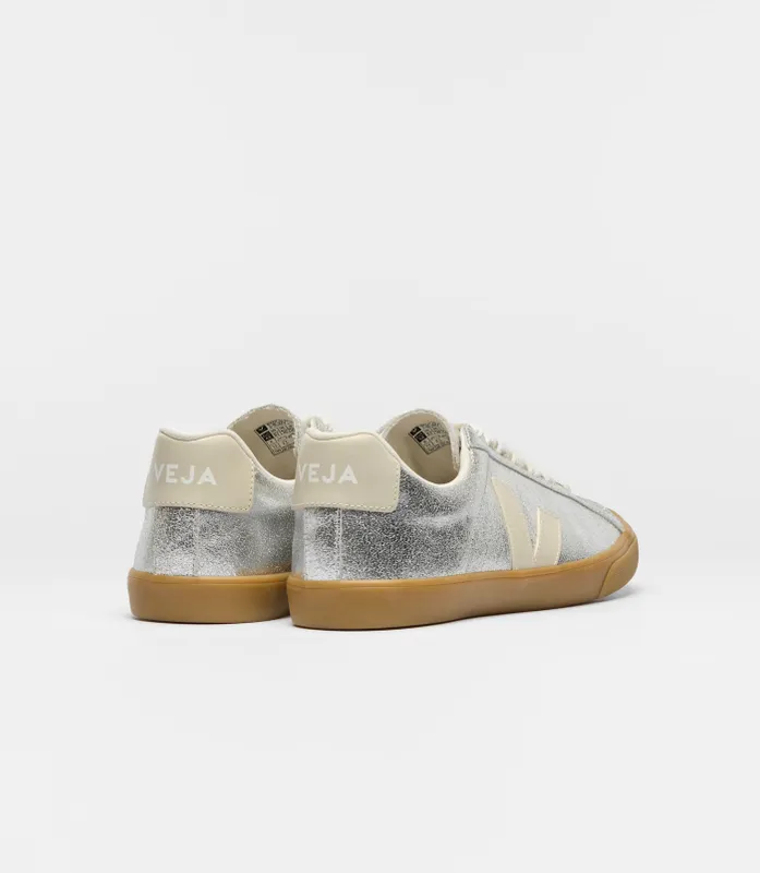 Veja Esplar Cracked Laminated Leather White (EO0321465)