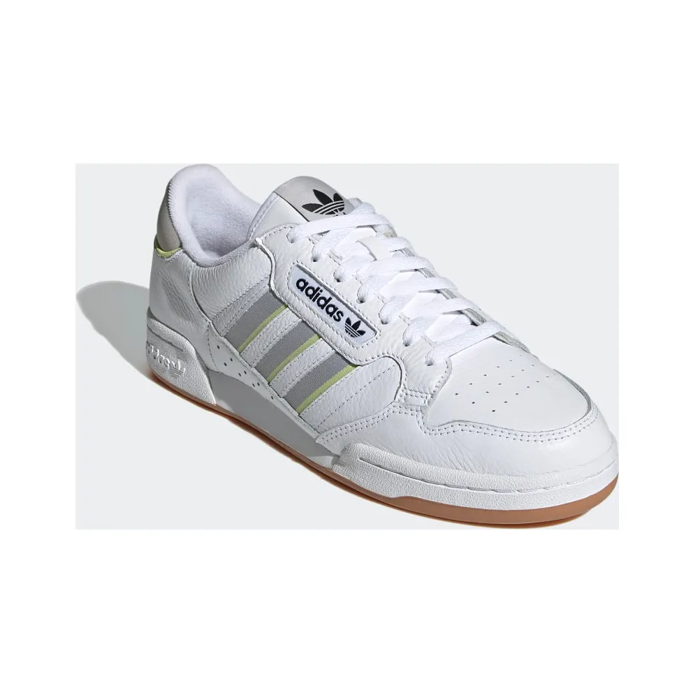 adidas Continental 80 Stripes Cloud White / Grey Two / Semi Frozen Yellow (FX5098)