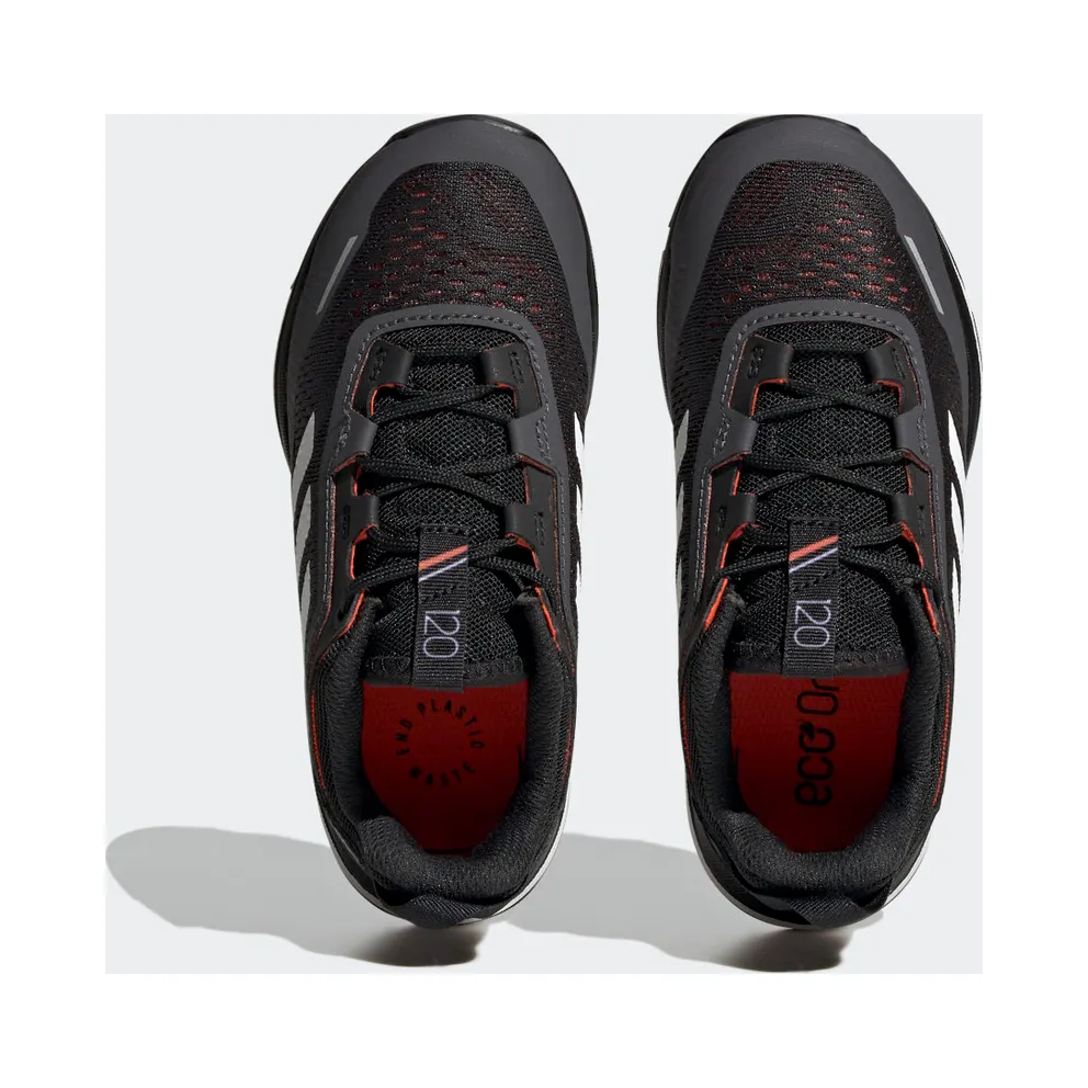 adidas Terrex Agravic Flow Trail Running Core Black / Crystal White / Solar Red (HQ3502)