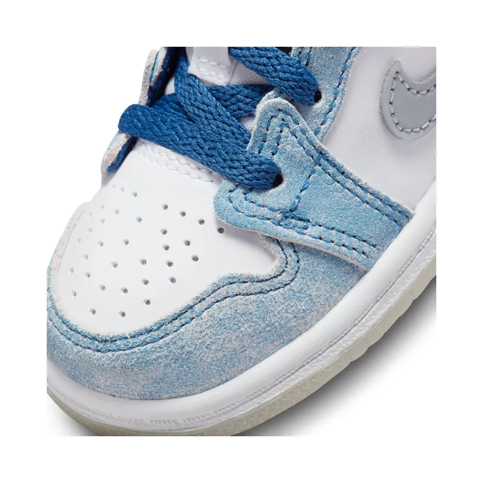 Jordan 1 Mid SE Baby/Toddler Blue (DR6236-401)