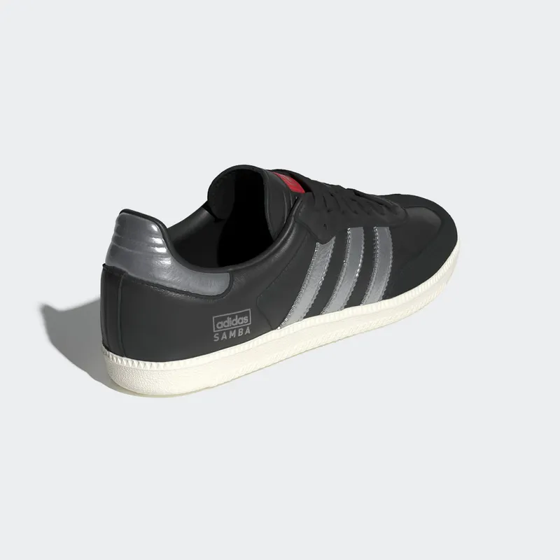 adidas Samba OG Core Black / Silver Metallic / Off White (IF1825)