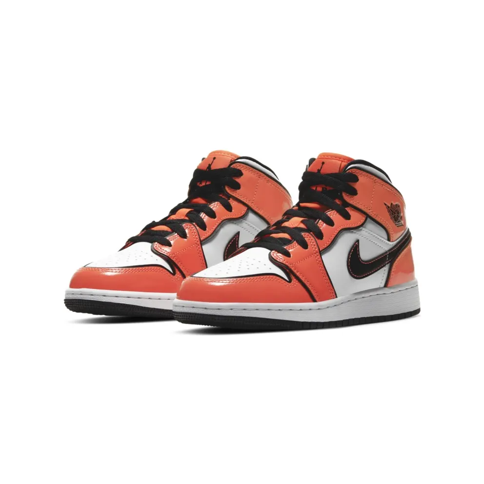Jordan 1 Mid Turf Orange (GS)