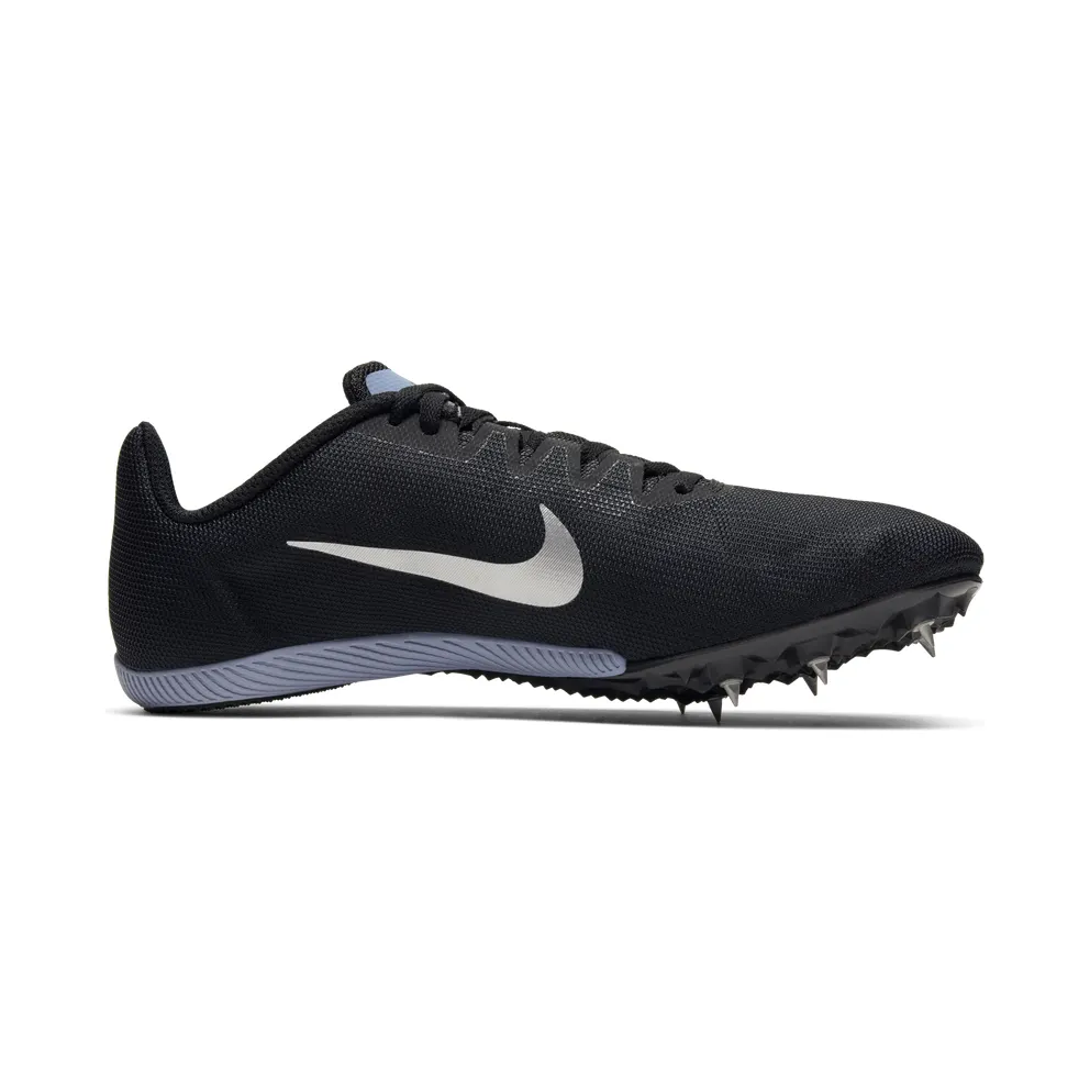 Nike Zoom Rival M 9 Track spike “Black / Indigo Fog / Metallic Silver” (AH1020-004)