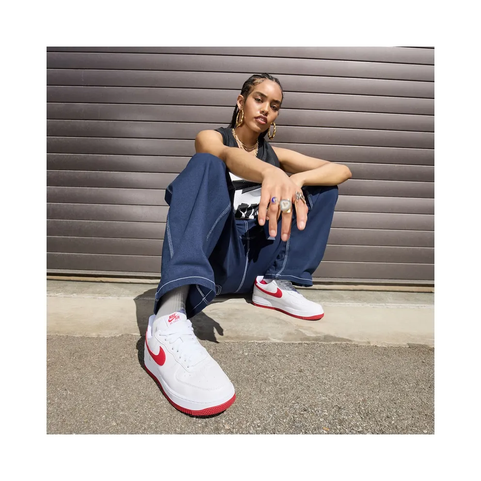 Nike Air Force 1 ’07 Next Nature “White Gym Red” (DV3808-105)