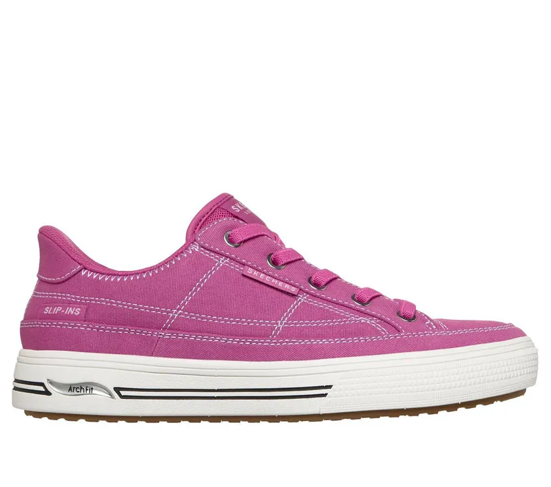 Skechers Slip-ins: Arch Fit Arcade “See Ya There Sneaker Pink” (177197HTPK)
