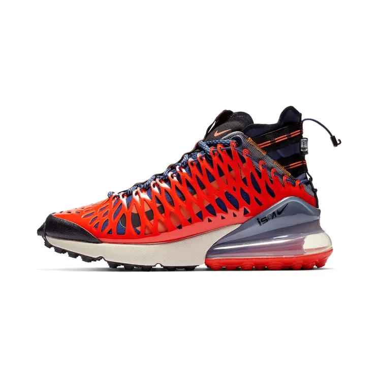 Nike Air Max 270 ISPA “Blue Void / Terra Orange / Oatmeal / Black” (BQ1918-400)