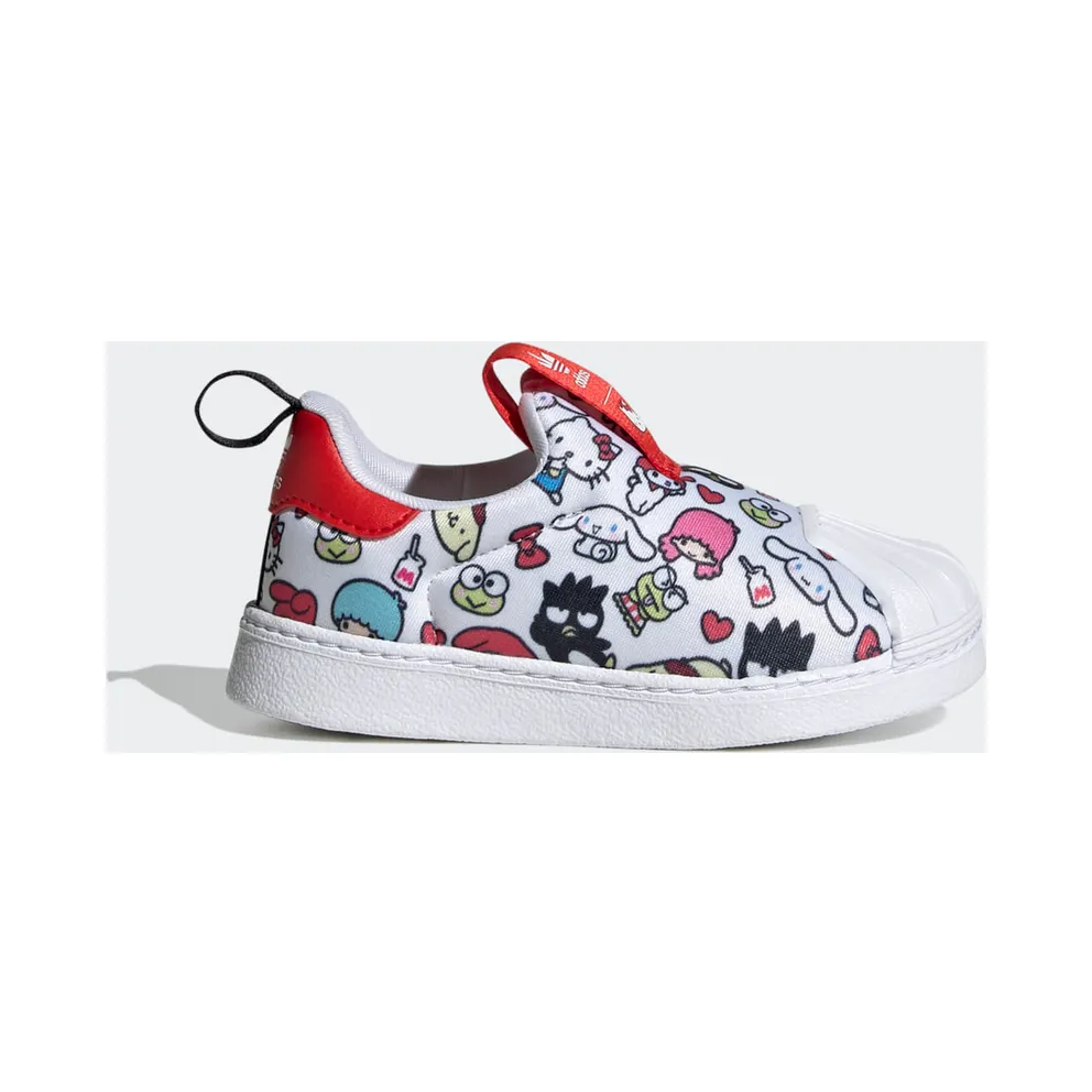 adidas Superstar 360 Schuh Cloud White / Vivid Red / Core Black (HQ4092)