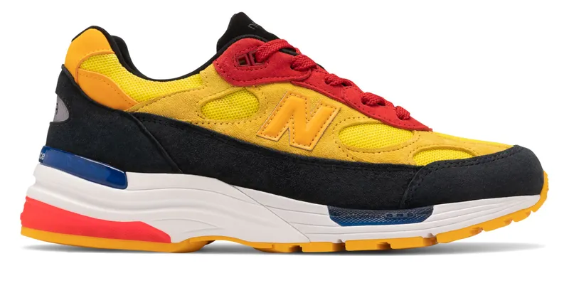 New Balance 992 Yellow Red Yellow/Black-Red (M992DM)