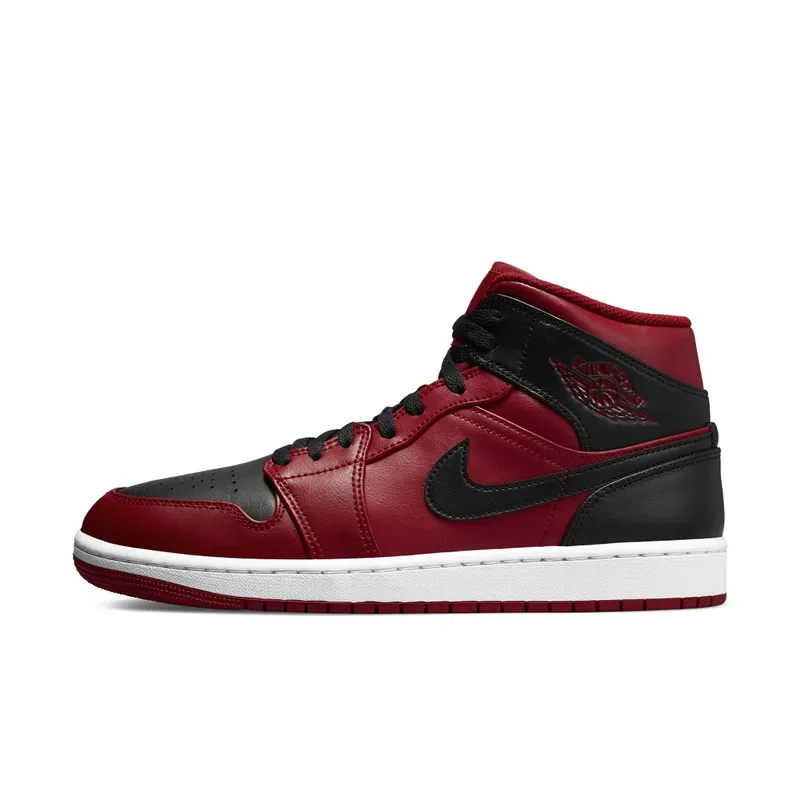 Air Jordan 1 Mid Red (554724-660)