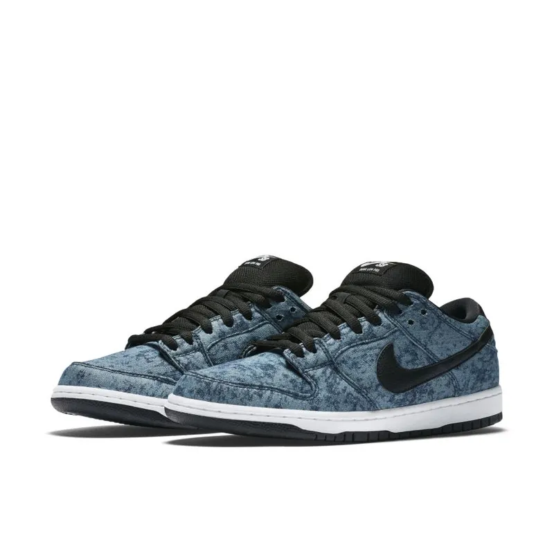 Nike SB Dunk Low Bleached Denim Midnight Navy/Black-White (313170-402)