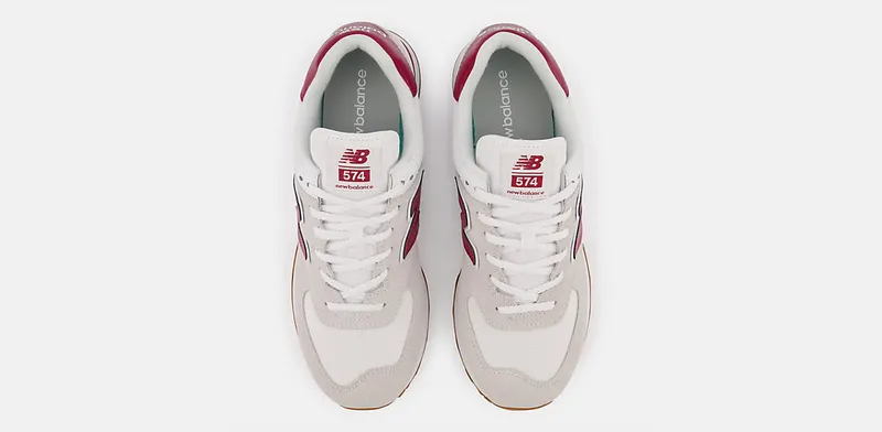 New Balance New Balance White/Red (ML574TE2)