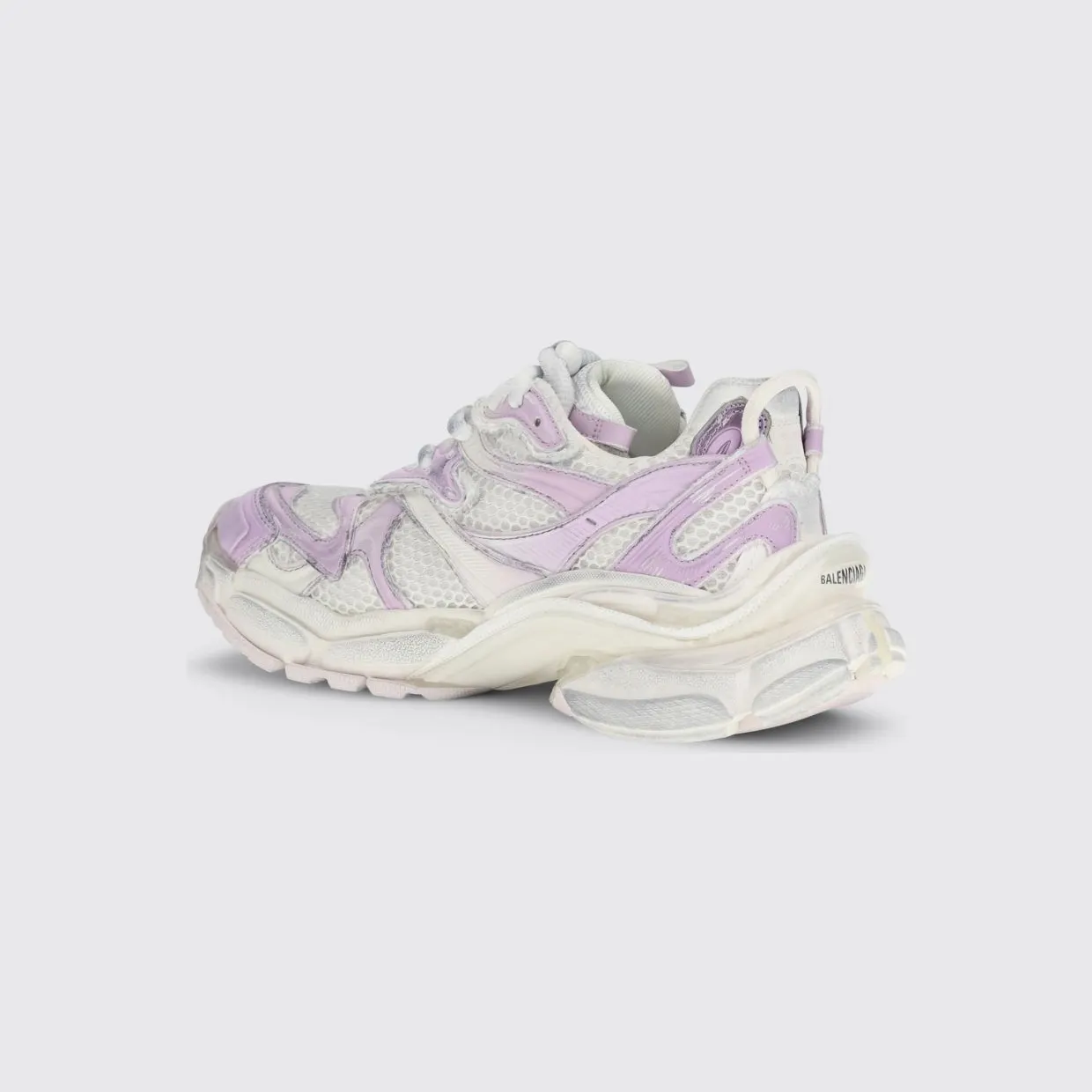 Balenciaga Runner 2.0 Sneakers in Mesh and Rubber Grey (779064WRN2G1150) (2)