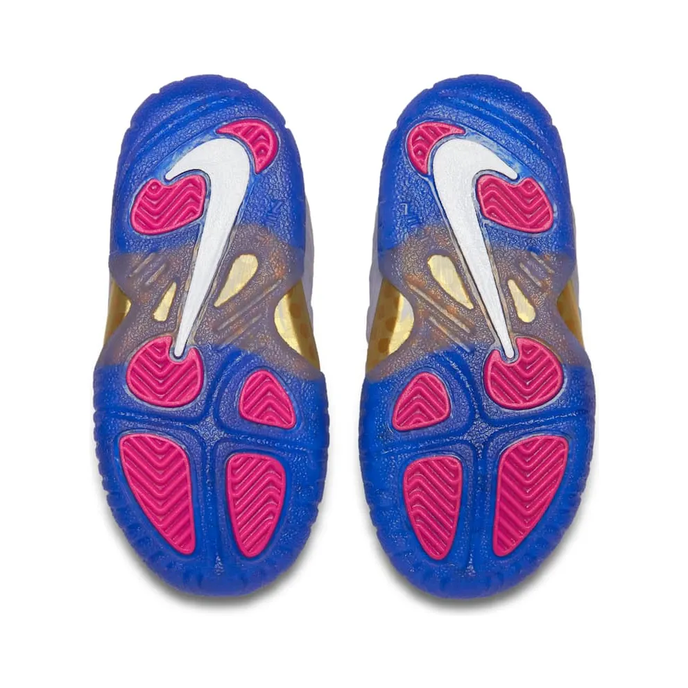 Nike Air Foamposite One Peanut Butter & Jelly (TD) White/Fuchsia Blast-Racer Blue (723947-103)