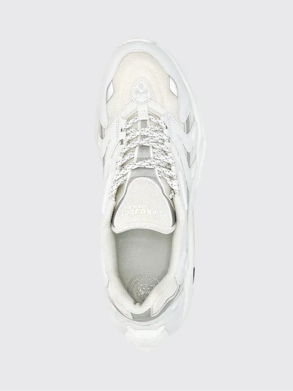 Plein Sport PS. Project Gen. X-01 Sneakers in Leather and Mesh with Bicolor Design White (FABSUSC0328PTE003N01) (2)