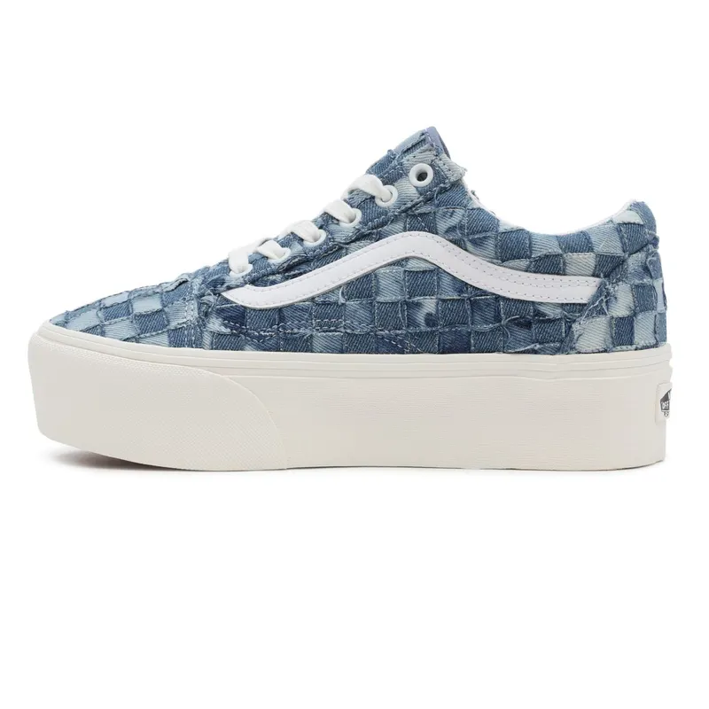 VANS Geweven Old Skool Stackform Shoes Blue (VN0A7Q5MB6A)