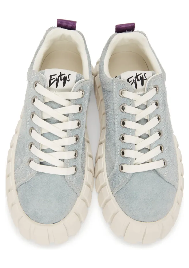 Eytys Blue Suede Odessa Sneakers (OASI) (5)