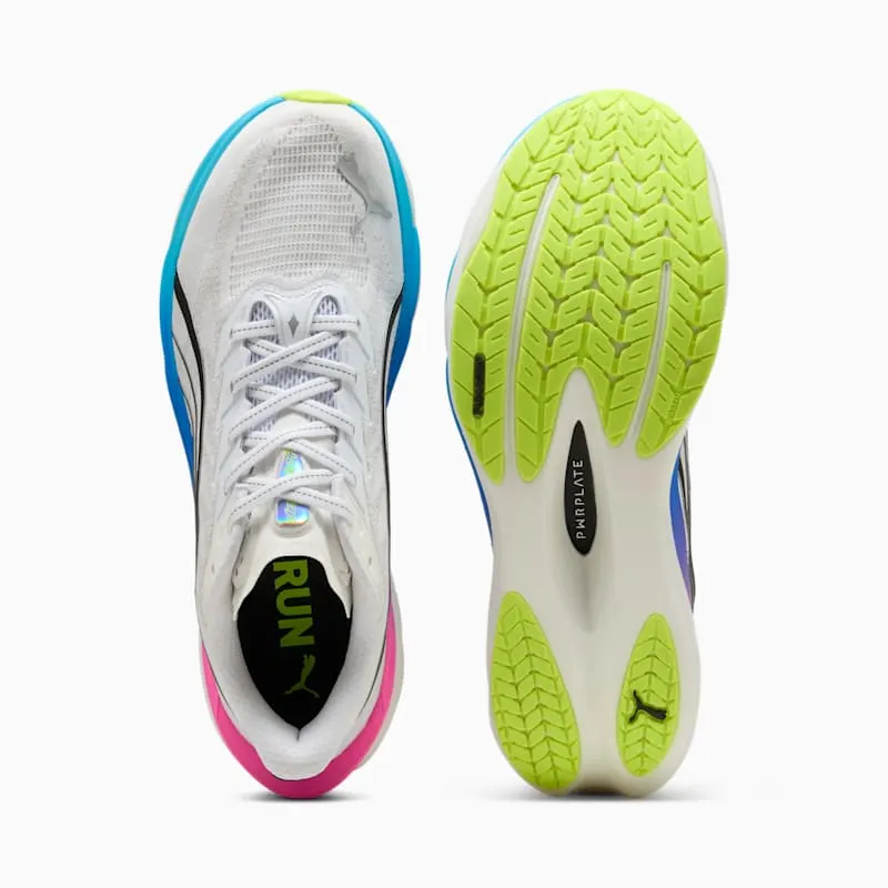 Puma Deviate Nitro Puma White / Poison Pink / Ultra Blue (312123-10)