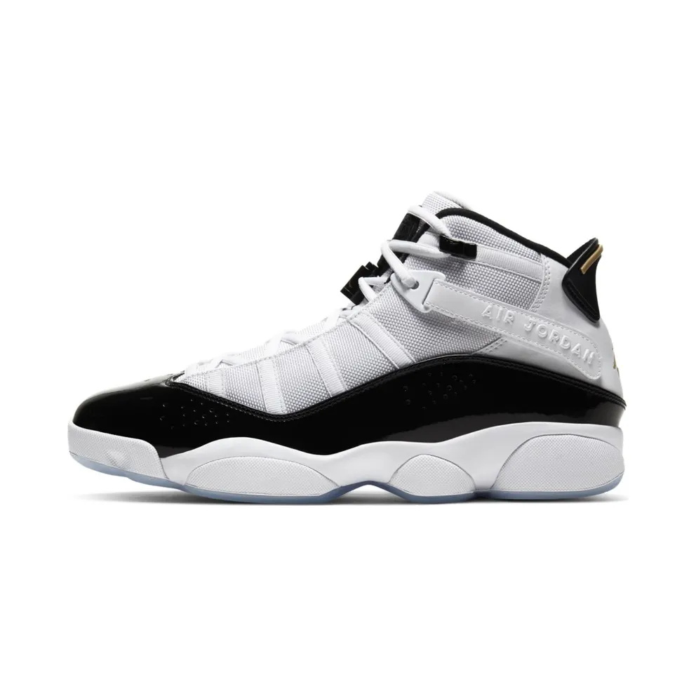 Jordan 6 Rings Defining Moments White/Black-Ice-Metallic Gold (CW6993-100)