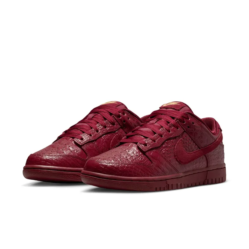 Nike Dunk Low “Team Red Croc” (HV4388-600)