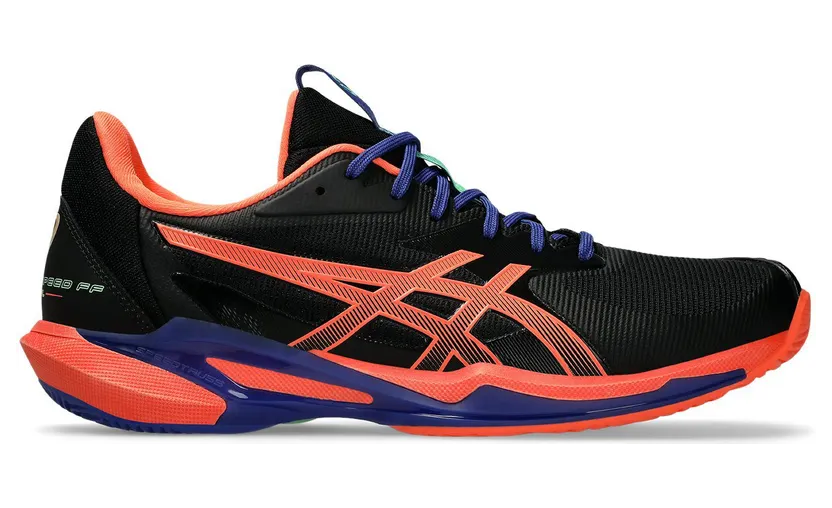 ASICS Solution Speed FF 3 Padel Black Vivid Coral (1041A496-001)