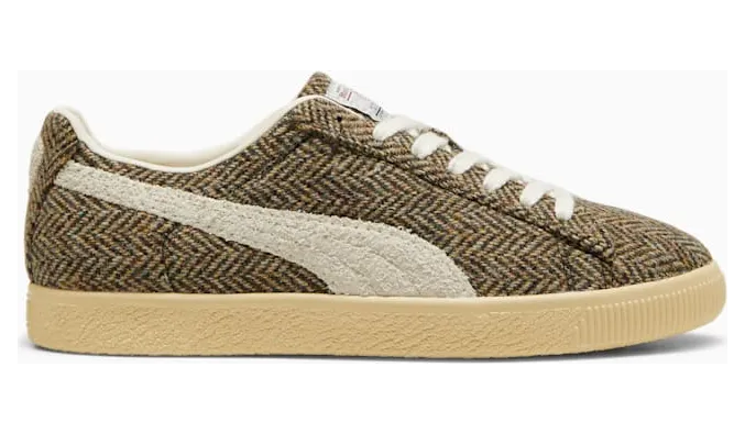 Puma Clyde Harris Tweed Chamomile Sugared Almond (398512-01)