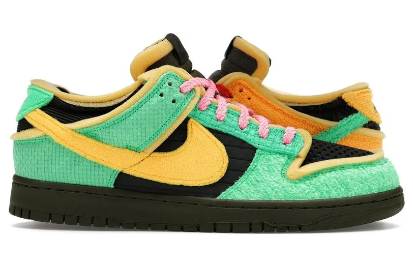 Nike Dunk Low Cactus Plant Flea Market Swamp Sponge Green Yellow (Friends & Family) (IO7621-300)