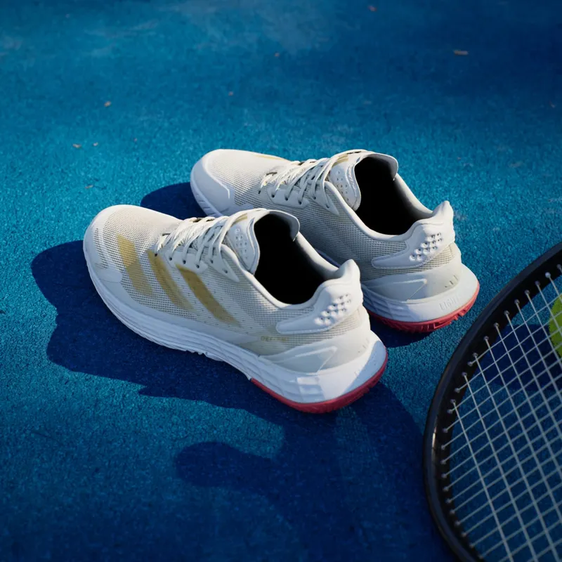 adidas Defiant Speed 2 Off White Gold Metallic Bright Red (IF9109)