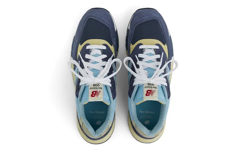 New Balance 998 “Made in USA – Navy / Chrome Blue” (U998CB)