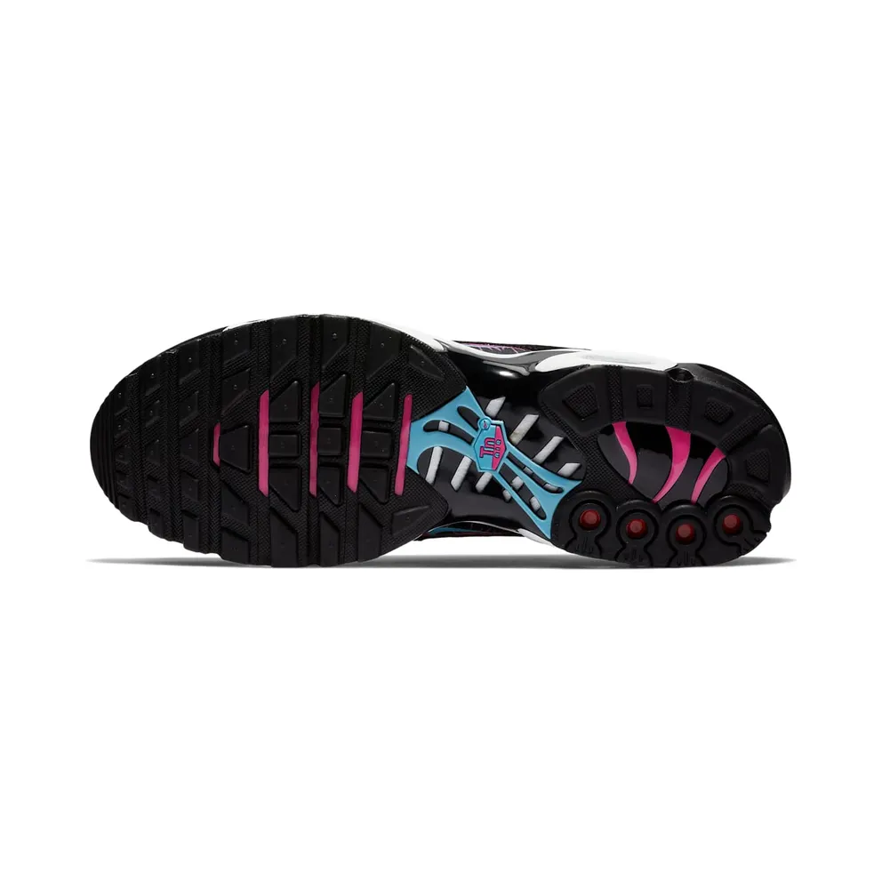 Nike Air Max Plus 97 Miami Away White/Blue Gale-Black-Laser Fuchsia (AV7936-101)