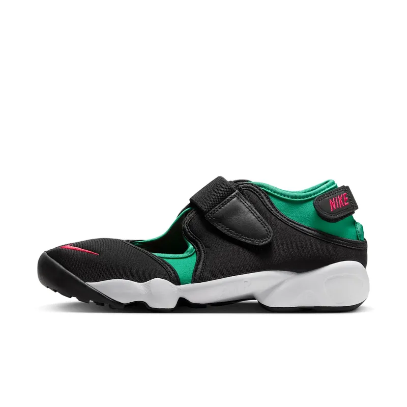 Nike Air Rift Black/Stadium Green/White/University Red (FN7772-001)