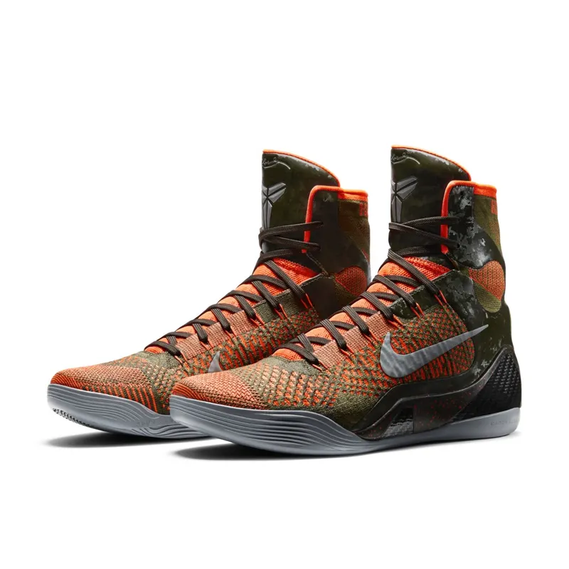 Nike Kobe 9 Elite Sequoia Sequoia/Rough Green-Hyper Crimson-Reflect Silver (630847-303)