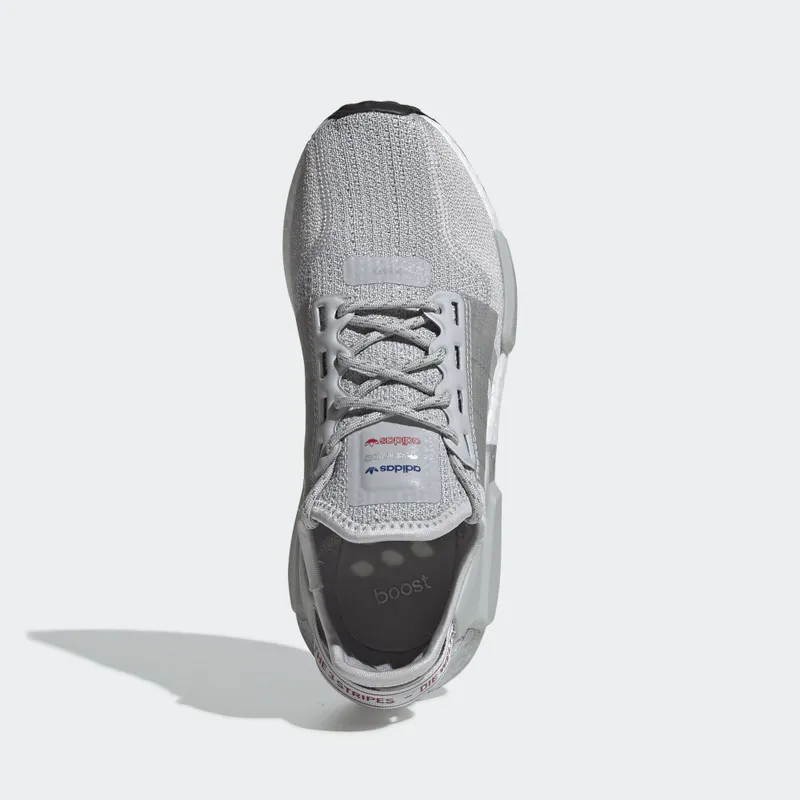 adidas NMD V2 Grey Two Silver Metallic (Youth) Grey Two/Silver Metallic/Core Black (FW8049)