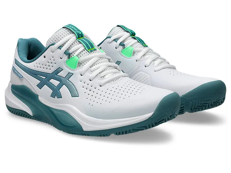 ASICS GEL-CHALLENGER 15 PADEL “White / Misty Pine” (1041A511-101)