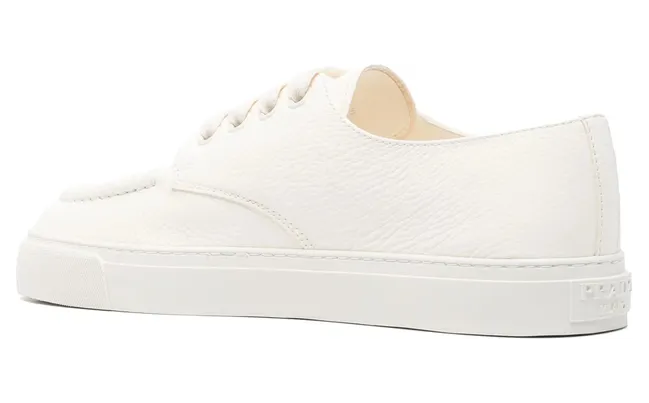 Prada Apron-toe Pebble-grain “White” (2EE427 F G000 MN0 F0304) (4)