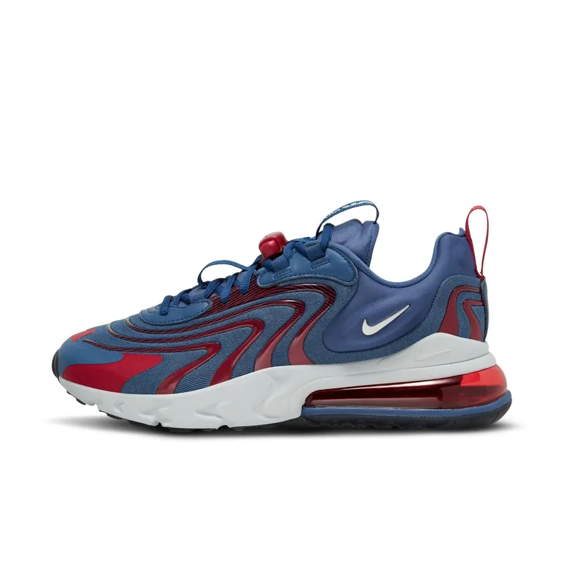 Nike Air Max 270 React Eng USA Mystic Navy/Cardinal Red-Coastal Blue-Metallic Silver (CT1281-400)