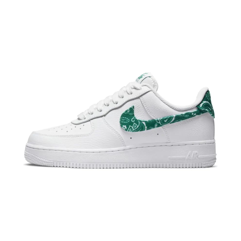 Nike Air Force 1 Low ’07 Essential White Green Paisley (W) (DH4406-102)
