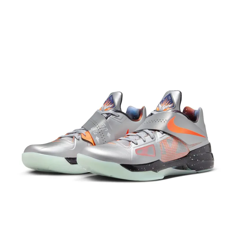 KD 4 Metallic Silver/Dark Grey/Black/Total Orange (FD2635-001)