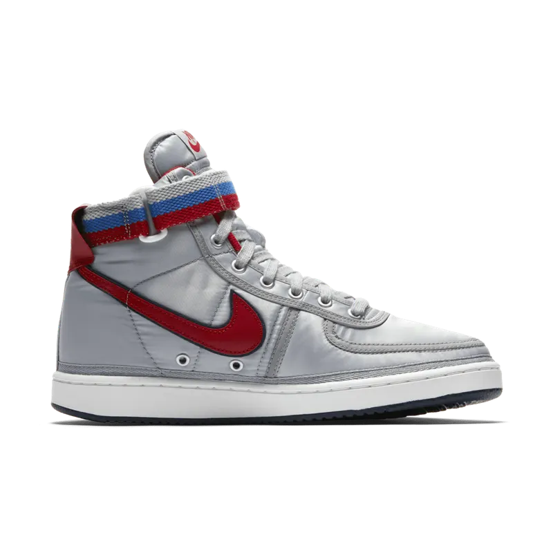 Nike Vandal High Supreme Nylon OG (2017) Metallic Silver/University Red (AH8652-001)