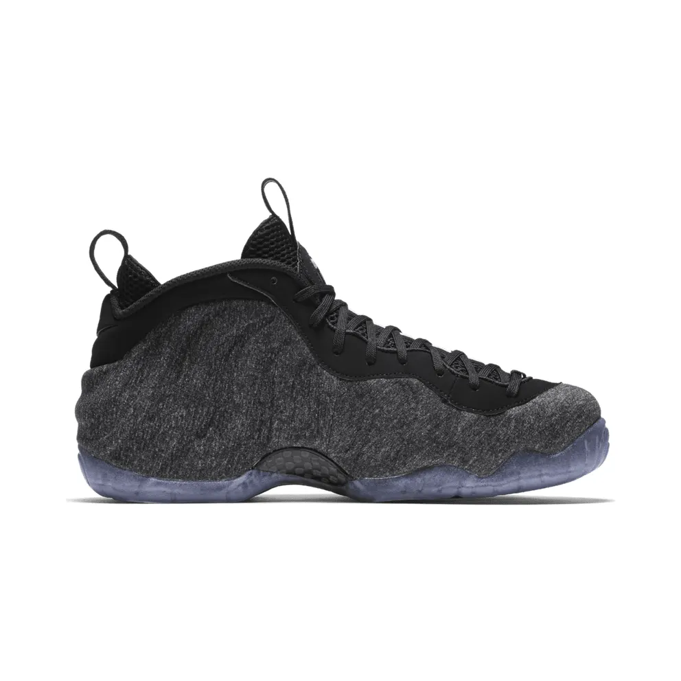 Nike Air Foamposite Pro Wool Fleece Dark Grey Heather/Black-Black (624041-007)