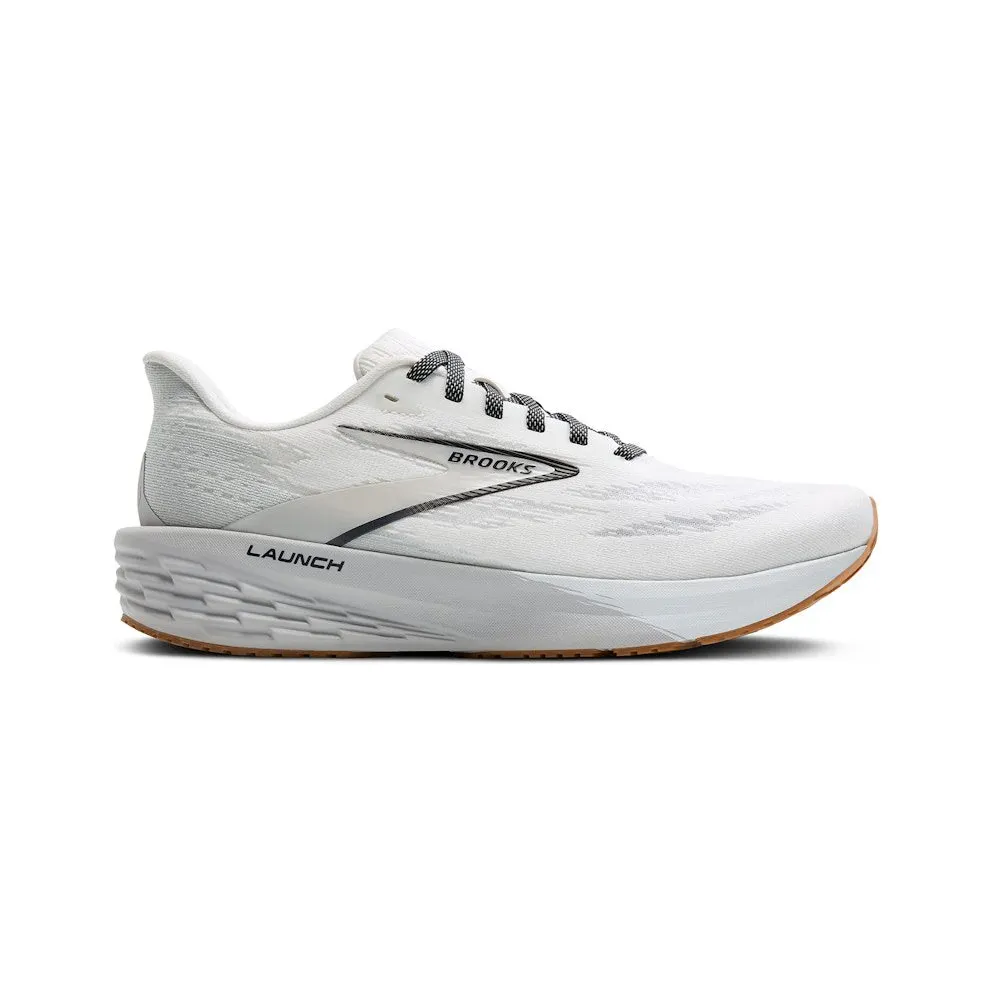 Brooks Launch 11 White Grey Black (110450-1D-135)