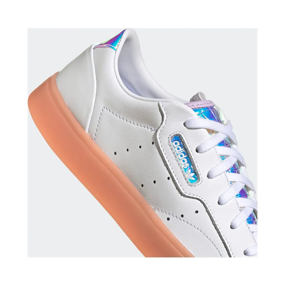 adidas Sleek Cloud White / Silver Metallic / Haze Coral (FW3718)
