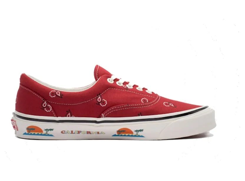 Vans OG Era LX ‘Paisley – Pompeian Red’ Pompeian Red/White (VN0A4BVAXE5)