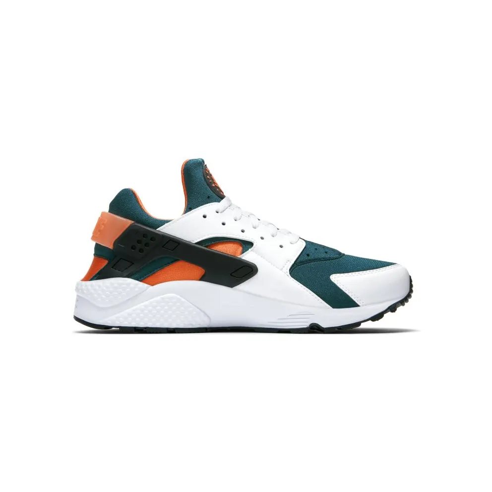 Nike Air Huarache Run Miami Hurricanes White/Black-Rainforest-Wild Mango (AT4254-102)