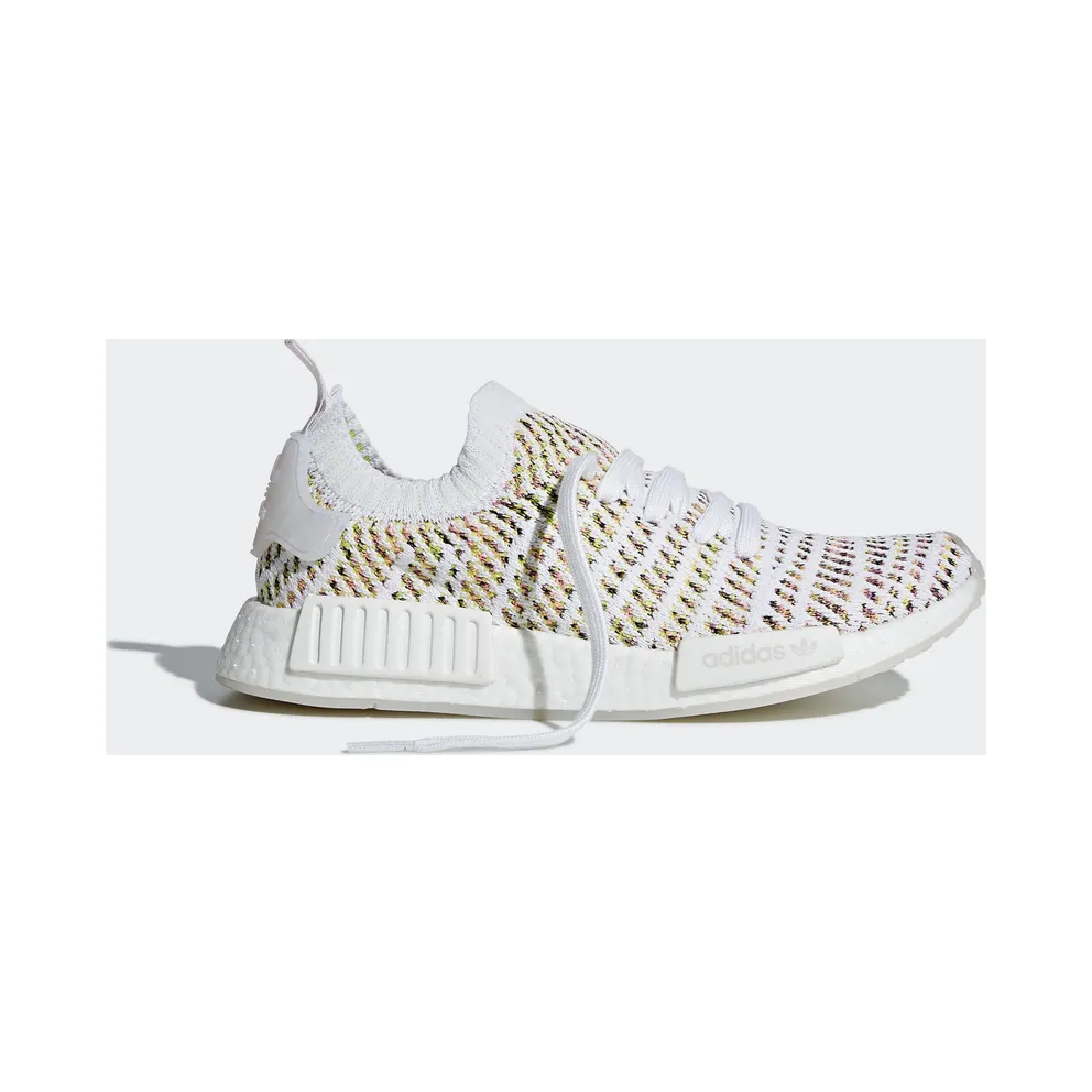 adidas NMD R1 STLT Multi-Color (W) Cloud White/Semi Solar Yellow/Solar Pink (B43838)